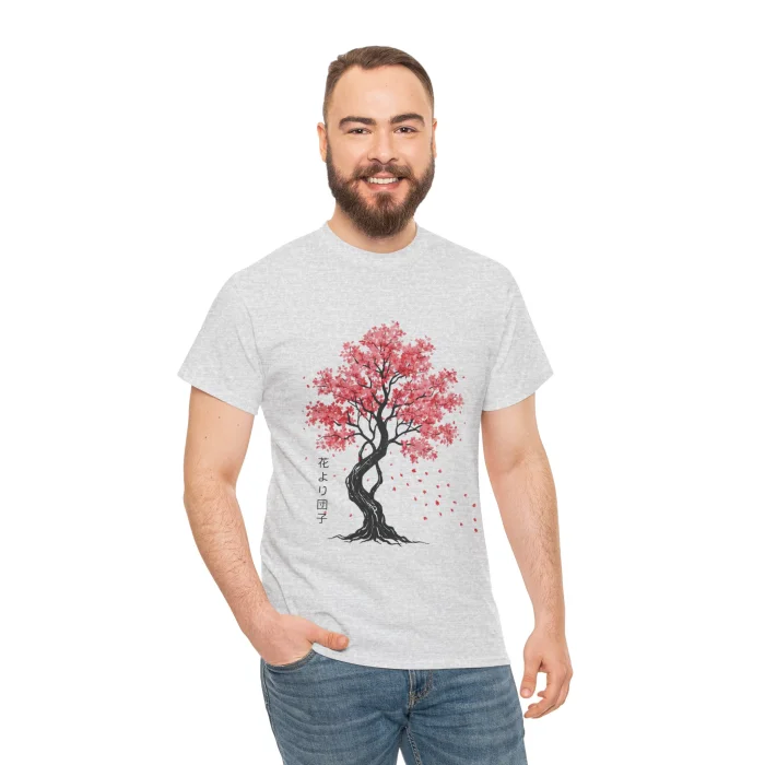 T-shirt z nadrukiem Sakura Tree